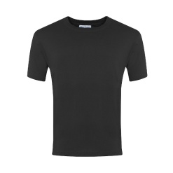 Plain Cotton T-Shirt Black, T-Shirts