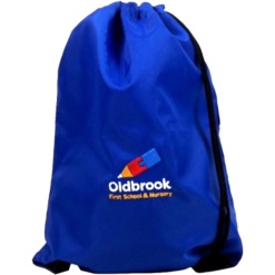 Oldbrook First School & Nursery Draw String Bag, Oldbrook First School