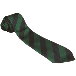 Lord Grey Emerald Green Stripe Tie, Lord Grey Academy