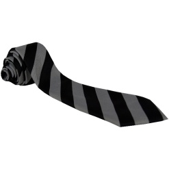 Lord Grey White Stripe Tie, Lord Grey Academy