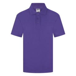 Plain Polo Shirt Purple, Polo Shirts